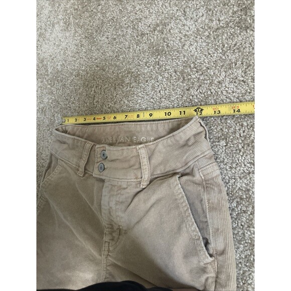 American Eagle Corduroy Pants Womens Size 0 High Rise Kick Boot - Picture 9 of 9